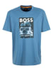 BOSS Orange Shirt in Blau