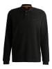 BOSS Orange Poloshirt in Schwarz