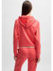 HUGO Sweatjacke in Koralle