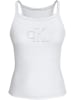 CALVIN KLEIN JEANS Top w kolorze białym