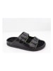 MELVIN & HAMILTON Leder-Pantoletten "Maxel" in Schwarz