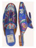 MELVIN & HAMILTON Leder-Clogs "Scarlett" in Blau