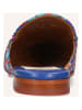 MELVIN & HAMILTON Leder-Clogs "Scarlett" in Blau