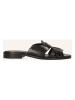MELVIN & HAMILTON Leder-Pantoletten "Everly" in Schwarz