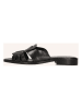 MELVIN & HAMILTON Leder-Pantoletten "Everly" in Schwarz