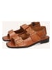 MELVIN & HAMILTON Leder-Sandalen "Everly" in Hellbraun