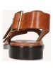 MELVIN & HAMILTON Leder-Sandalen "Everly" in Hellbraun