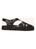 MELVIN & HAMILTON Leder-Halbsandalen "Siri" in Schwarz