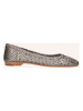 MELVIN & HAMILTON Leder-Ballerinas "Elyssa" in Silber