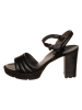 Paul Green Leder-Sandalen in Schwarz