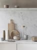 Blomus Kom "Sablo" beige/wit - Ø 20 cm