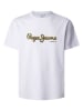Pepe Jeans Koszulka "Dorian" w kolorze białym