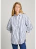 Pepe Jeans Blouse "Artemisa" blauw/wit
