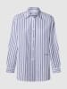 Pepe Jeans Blouse "Artemisa" blauw/wit