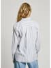 Pepe Jeans Blouse "Clever" lichtblauw/wit