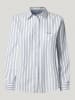 Pepe Jeans Blouse "Clever" lichtblauw/wit