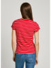 Pepe Jeans Shirt "Meribel" in Rot/ Weiß