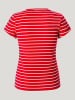 Pepe Jeans Shirt "Meribel" in Rot/ Weiß