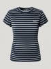 Pepe Jeans Shirt "Meribel" in Dunkelblau/ Weiß