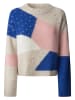 Pepe Jeans Pullover "Nora" in Beige/ Blau/ Rosa