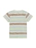 enfant Shirt in Creme/ Hellbraun/ Grün