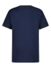 Messi Shirt in Dunkelblau/ Weiß