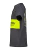 Messi Shirt in Anthrazit/ Limette