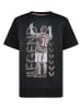 Messi Koszulka w kolorze czarno-jasnoróżowym