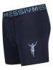 Messi 4er-Set: Boxershorts in Grau/ Dunkelblau