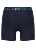 Messi 4er-Set: Boxershorts in Grau/ Dunkelblau