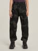 G-Star Cargohose in Grau/ Schwarz