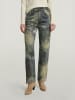 G-Star Spijkerbroek "Viktoria" - regular fit - beige/blauw