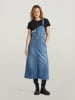 G-Star Latzkleid in Hellblau