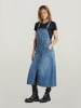 G-Star Latzkleid in Hellblau