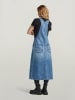 G-Star Latzkleid in Hellblau