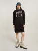 G-Star Sweatkleid in Schwarz