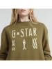 G-Star Sweatkleid in Khaki