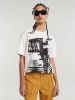 G-Star Shirt wit/zwart