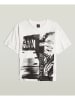 G-Star Shirt wit/zwart