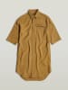 G-Star Kleid in Ocker