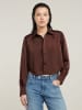 G-Star Bluse "Holiday" in Rotbraun