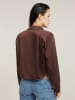 G-Star Bluse "Holiday" in Rotbraun