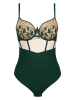 Lisca Body donkergroen/beige