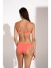 Lisca Bikini-Oberteil in Weiß/ Koralle