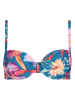 Lisca Biustonosz bikini w kolorze niebiesko-różowym