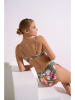 Lisca Bikini-Oberteil in Olivgrün/ Rosa