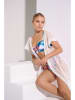 Lisca Bikinitop blauw/roze