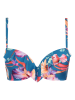 Lisca Biustonosz bikini w kolorze niebiesko-różowym