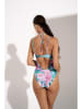 Lisca Badeanzug in Hellblau/ Rosa