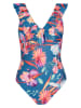 Lisca Badeanzug in Blau/ Pink